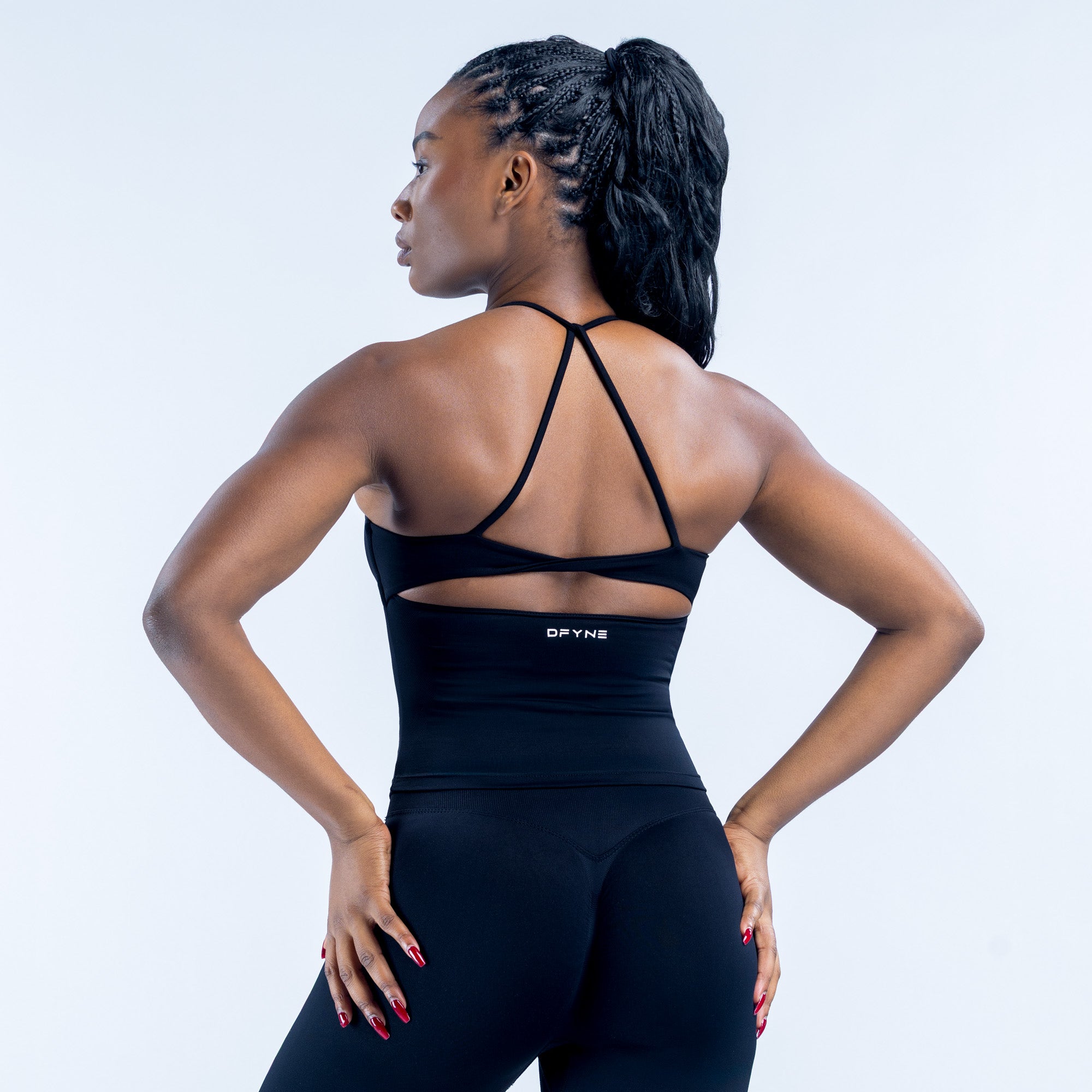 Alternative view of Dynamic Twist Back Top
