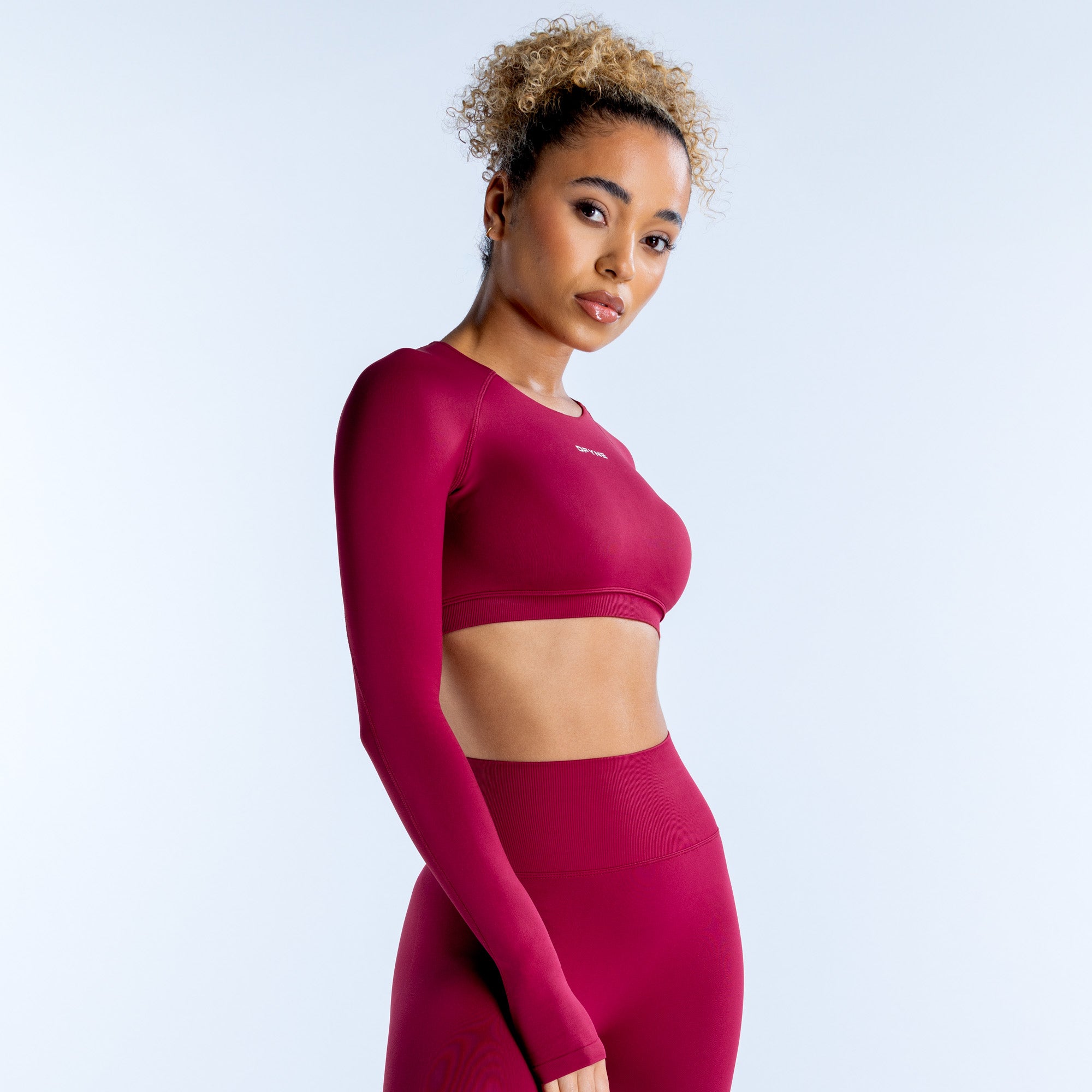 Alternative view of Dynamic Long Sleeve Crop Top