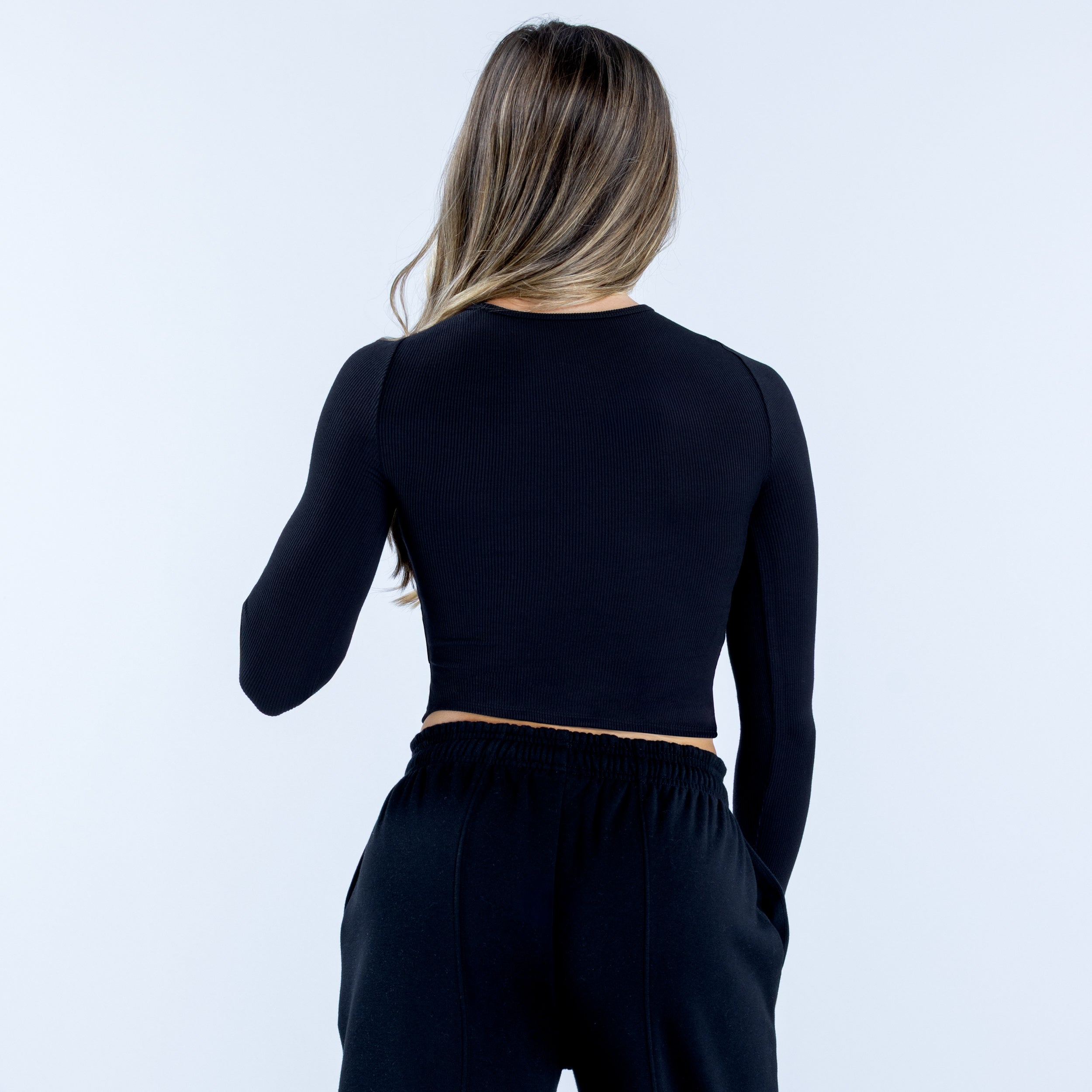 Alternative view of Revive Long Sleeve Ribbed Top